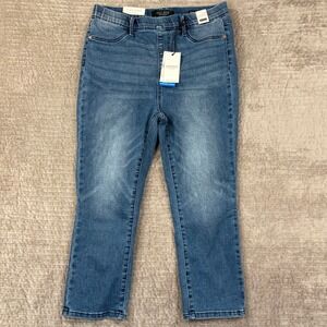 Judy Blue Skinny Fit Capri Jeans High Waist Blue Wash Size 9 29